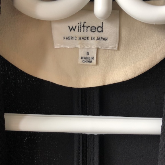 Aritzia Wilfred open blazer black size 0 - Picture 4 of 9